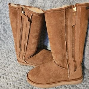 Women's Tan Suede Boots